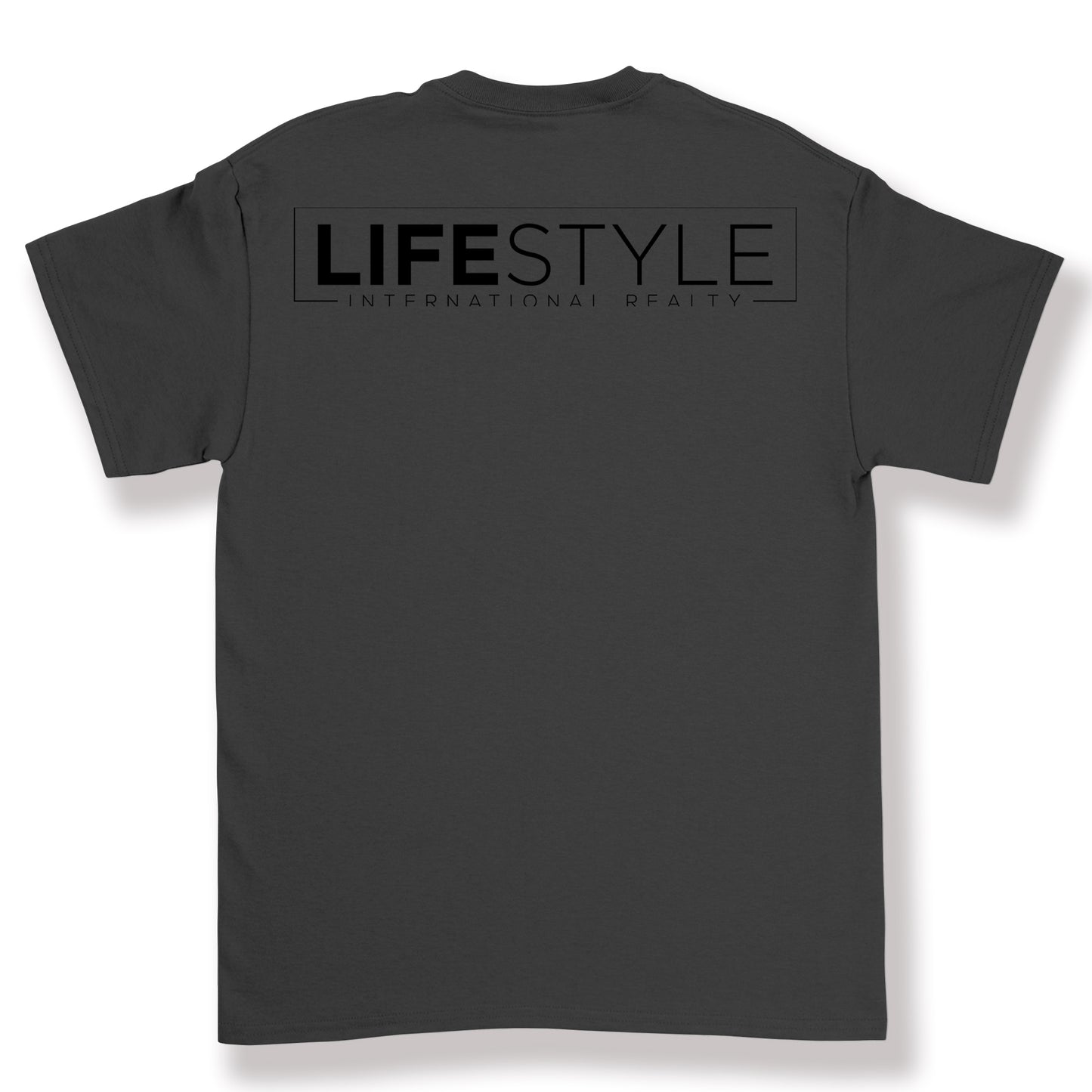 Classic Dark Grey Tee w/ Black Logo