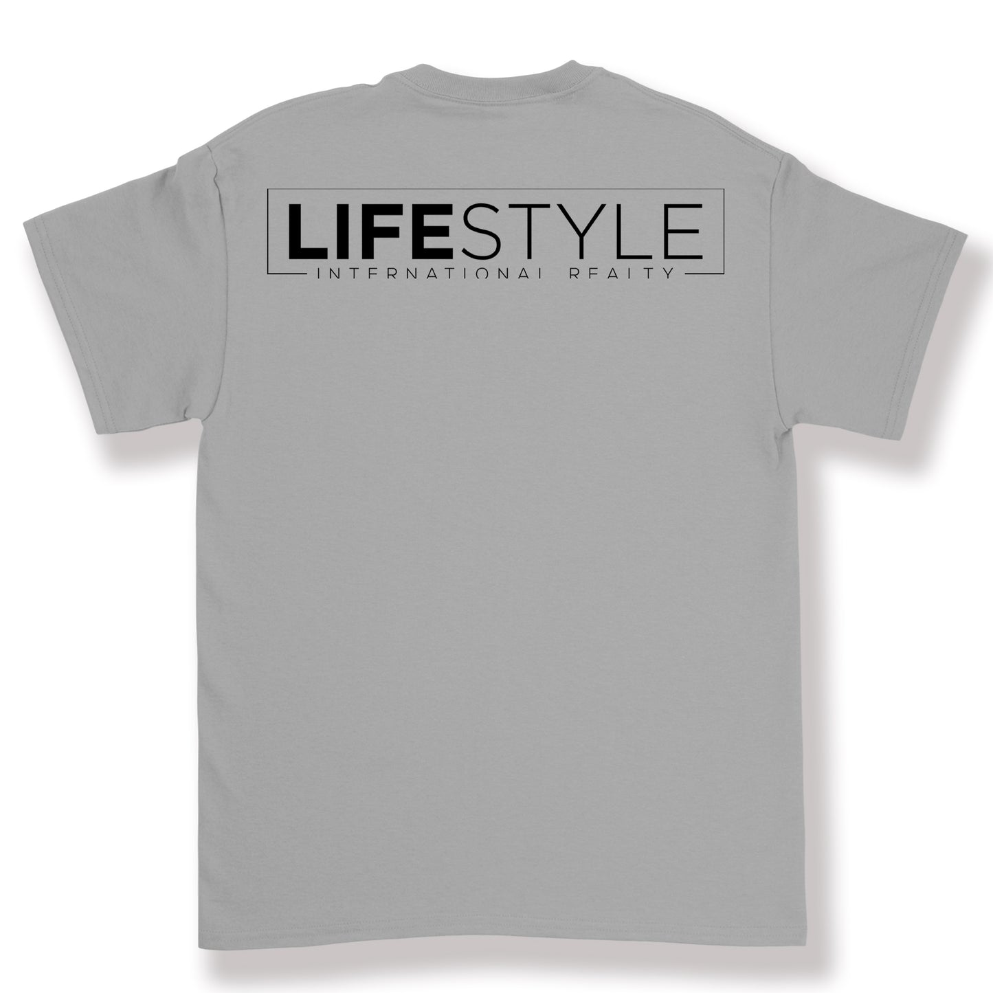 Classic Grey Tee w/ Black Logo