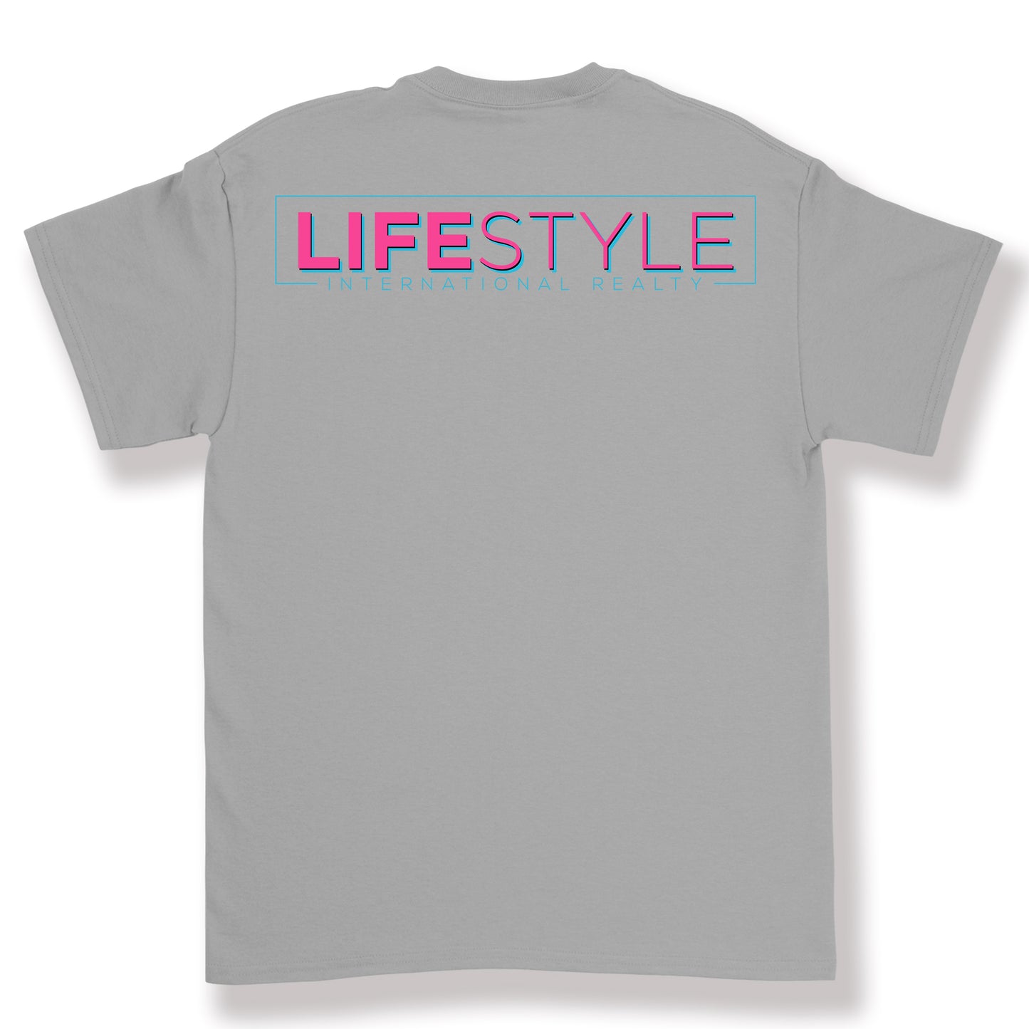 Classic Grey Tee w/ Color Logo