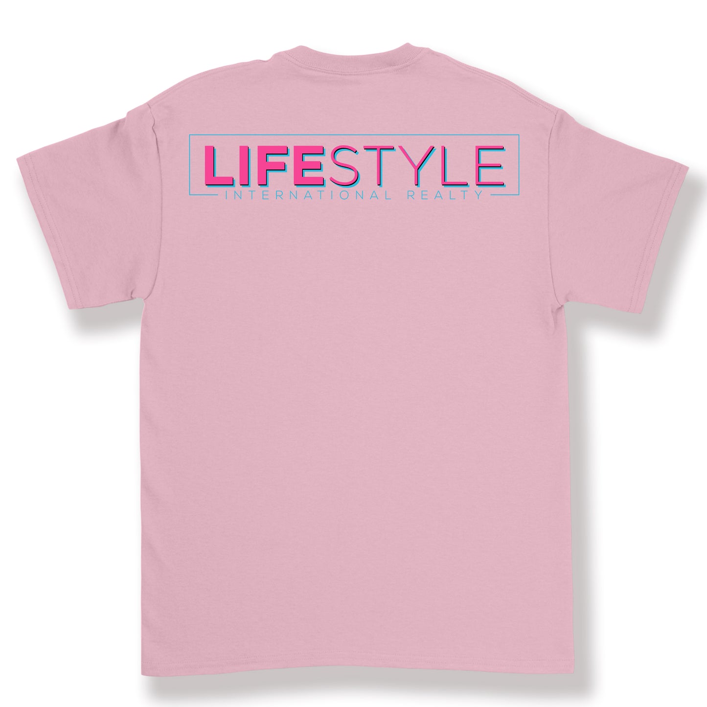 Classic Pink Tee w/ Color Logo