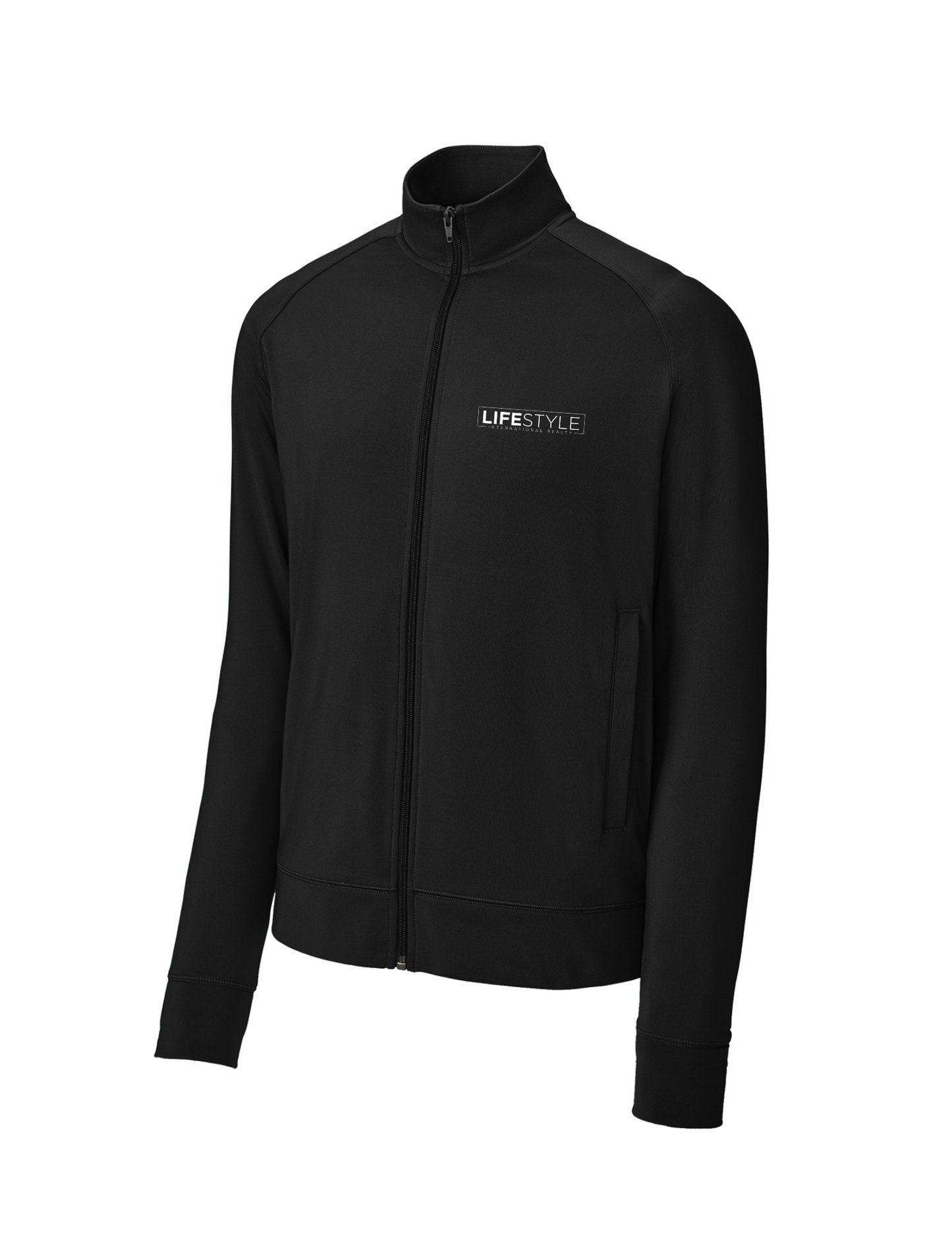 LIR ACTIVEWEAR SPORT STRETCH FULL-ZIP JACKET